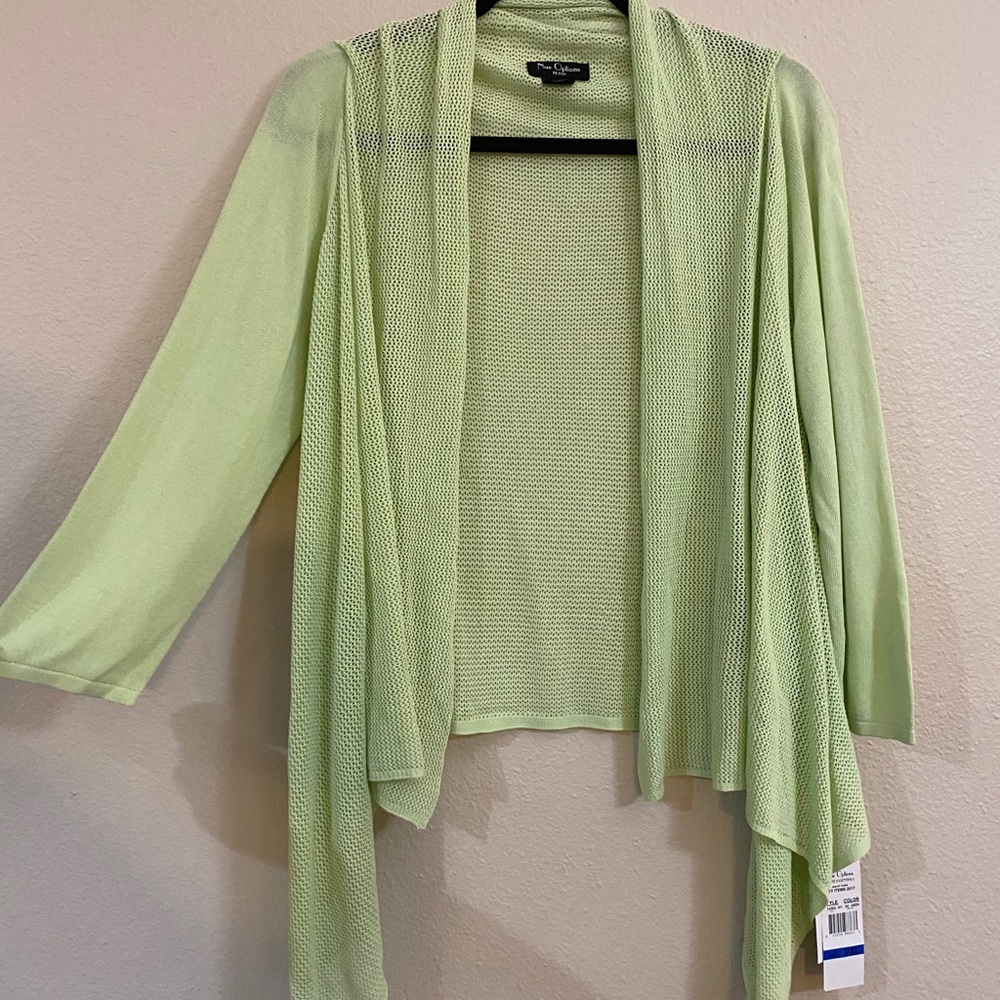 Leightweight Green Cardigan